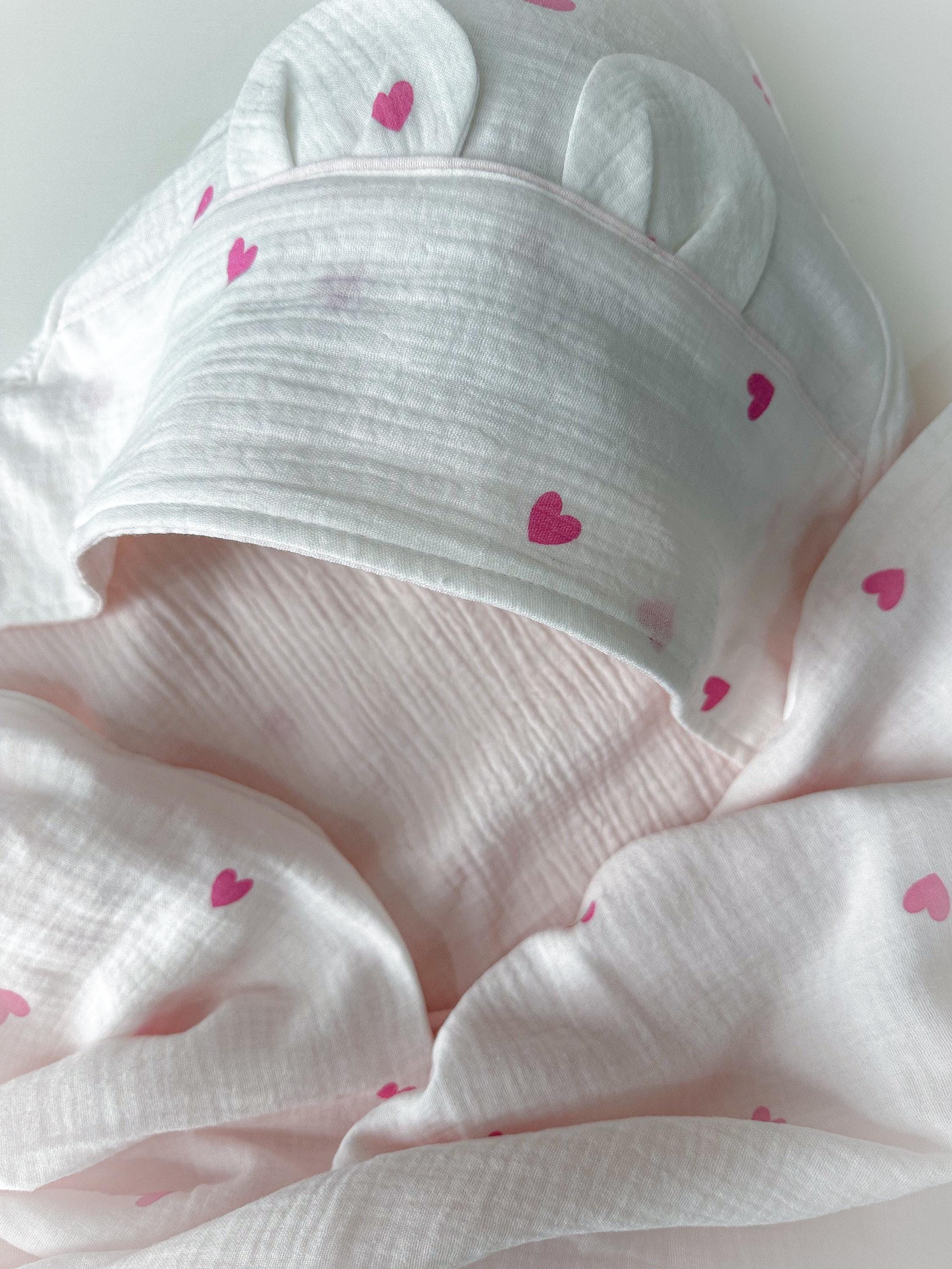 Organic Hypoallergenic Muslin Baby Swaddle Towel — Gentle, Non-Irritating, Soft